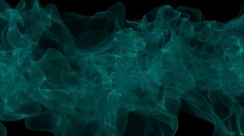Abstract background with green smoke. Seamless loop Motion ...