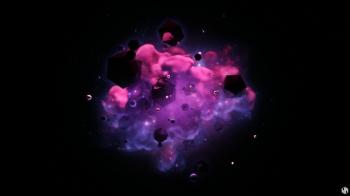 Abstract smoke 3d forms wallpaper | (127813)
