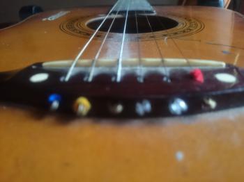 Acoustic Guitar Closeup