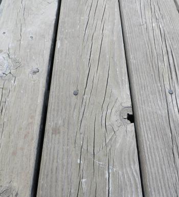 Refinishing Cracked, Weathered Decking | BuildingAdvisor