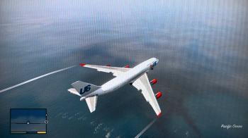 747 Airplane Crashes into Ocean and Sinks into the Abyss - YouTube