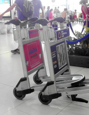 Airport Luggage Trolleys
