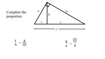 geometry - Altitude to the Hypotenuse Proportions - Mathematics ...