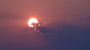 Timelapse sunset sunrise sun clouds motion cloudscape beautiful ...