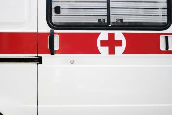 ambulance closeup