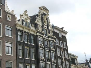 Amsterdam houses dating from 18-19 centu