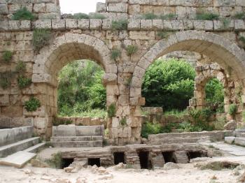 Ancient Roman bath in Perge