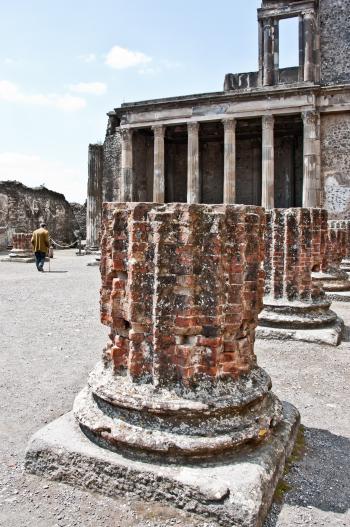 Ancient Roman city of Pompeii