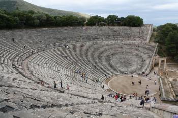 Theatre of Epidaurus (Illustration) - Ancient History Encyclopedia