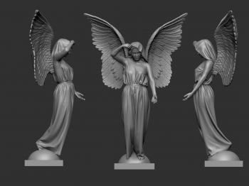 3D printable model Angel Statue | CGTrader