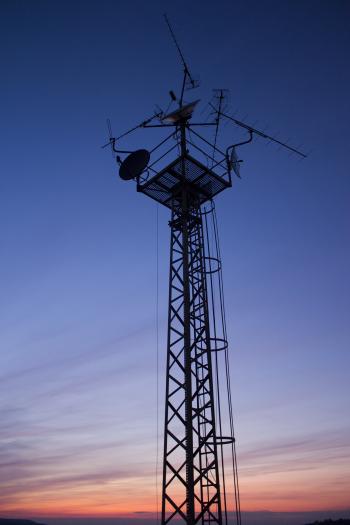 Antenna at Sunset