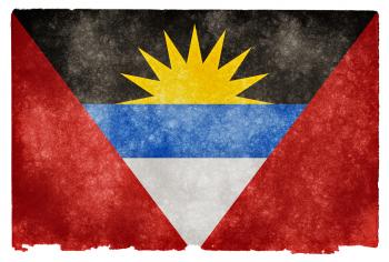 Antigua and Barbuda Grunge Flag