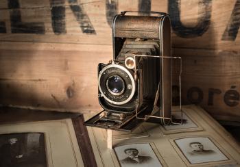 Free stock photo of antique, camera, classic