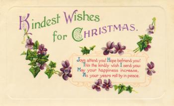 Antique Christmas Card