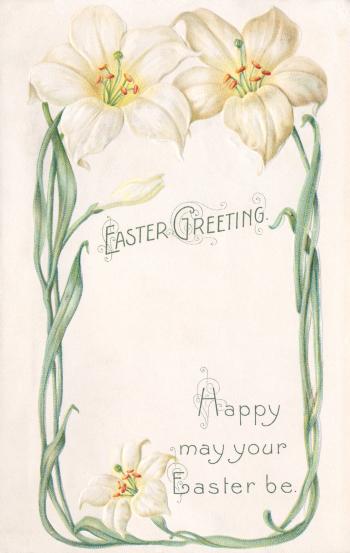 Antique Easter Greeting Card