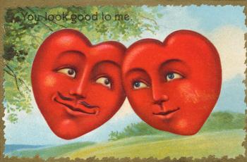 Antique Valentine's Day Card
