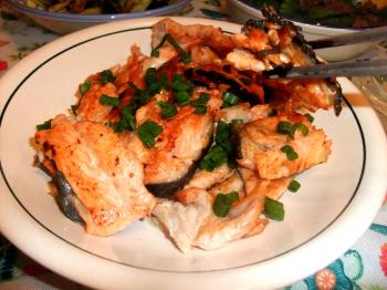 Salmon Trimmings are not only cheap they are delicious pan-fried ...