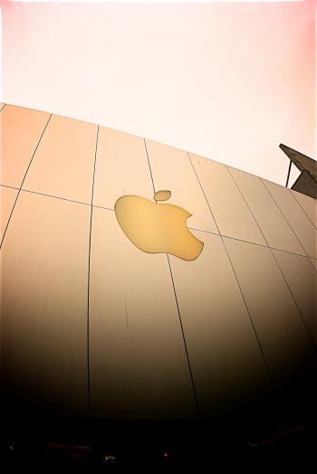 Apple Brand Logo Signage