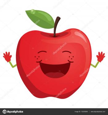 Vector Illustration Of Apple — Stock Vector © yusufdemirci #132336260