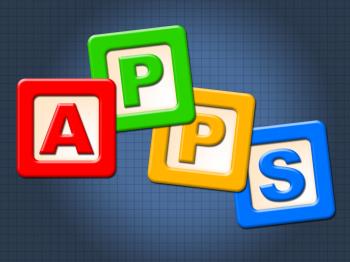 Apps Kids Blocks Shows Application Software And Computing