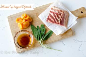 Bacon Wrapped Apricots - Art From My Table
