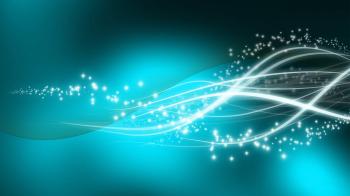 HD Aqua Shooting Star Shine High Resolution Wallpaper For Desktop ...