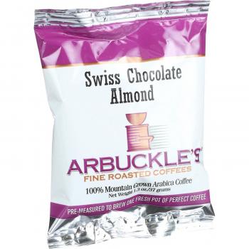 Arbuckles Fine Roasted Ground Swiss Chocolate Almond Coffee, 1.3 ...