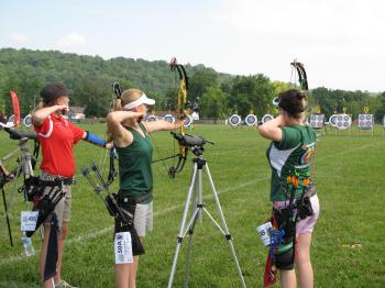 National archery competition draws hundreds, including Olympians | WVXU