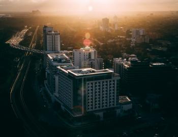Areal Photography of High-rise Buildings