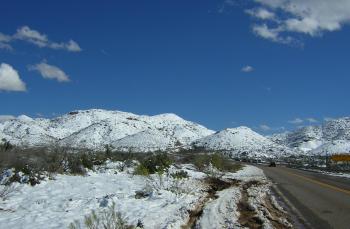 Arizona snow