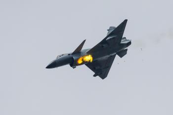 Chinese J-10B fighter jets in training for 2017 International Army ...