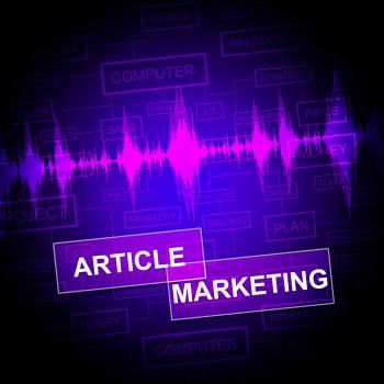 Article Marketing Shows News Information And Report