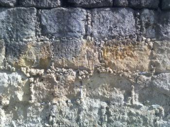 Ashlar block wall
