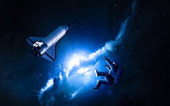 Astronaut Lost in Space Wallpaper - HDWallpaperFX