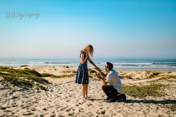 Pismo Beach Proposal ~ Olivia+Michael! With a flyby at the Oceano ...