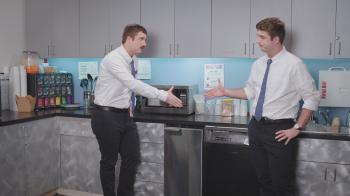 At The Office Microwave - Season 1, Ep. 4 - Worse Than Kevin - Full ...