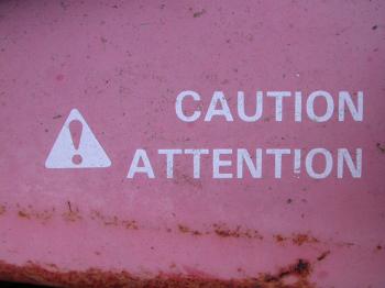 Attention sign