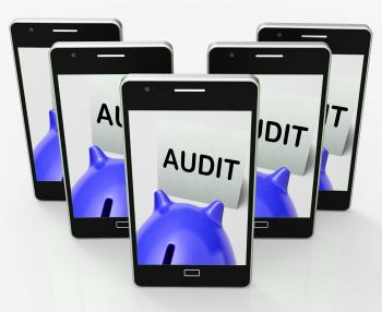 Audit Piggy Bank Shows Inspect Analyze And Verify