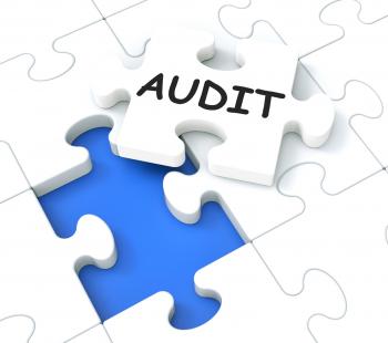 Audit Puzzle Shows Auditing And Reports