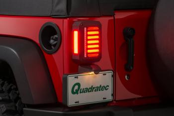 Putco 12018 Luminix LED Tail Lamps for 07-18 Jeep Wrangler JK ...