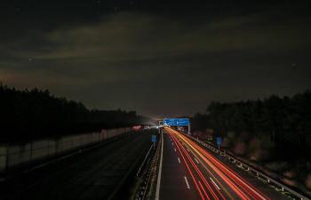 Autobahn at Night