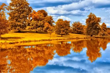 Autumn By The Lake Icons PNG - Free PNG and Icons Downloads