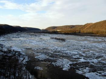 Susquehanna River in Winter by DoctorTonyStarkWho on DeviantArt