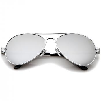 Retro Celebrity Robert Redford Mirrored Lens Metal Aviator ...