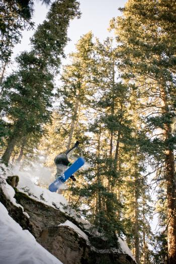 Backcountry Snowboard Air