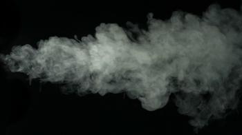 Smoke on black background, Slow Motion Stock Video Footage - Videoblocks