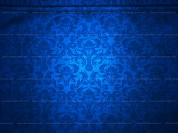 Paper Backgrounds | Blue Canvas with Damask Pattern Background
