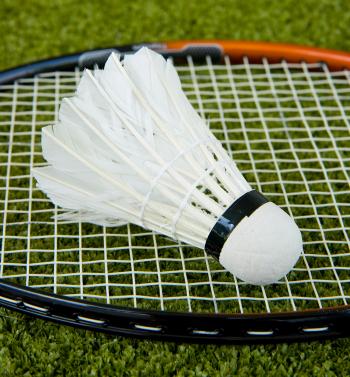 Badminton Racket And Shuttlecock