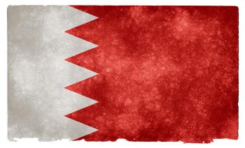 Bahrain Grunge Flag