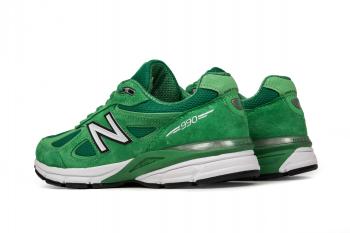 New Balance 990 - New Green/Vivid Cactus – Feature Sneaker Boutique